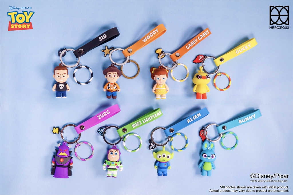 Toy on sale story keyring